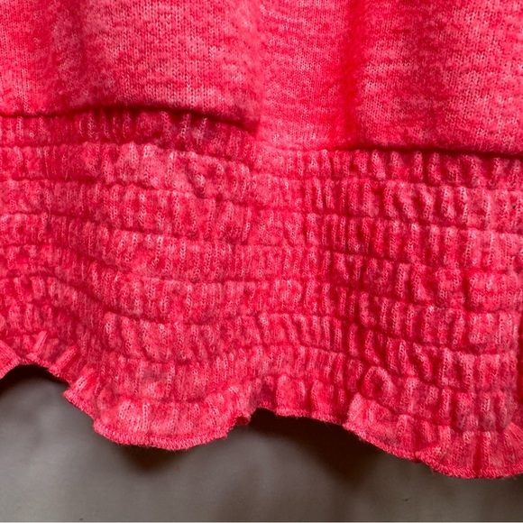 Torrid Relaxed Fit Super Soft Plush Drop Shoulder Smocked Bottom Sweatshirt 4x - Picture 5 of 12